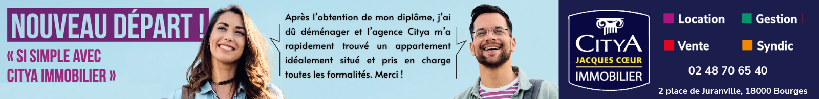 Citya Jacques Cœur Bourges 2025